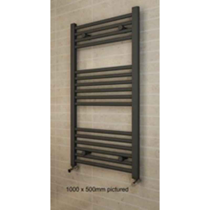 Anthracite or Black Heated Towel Rails and Radiators